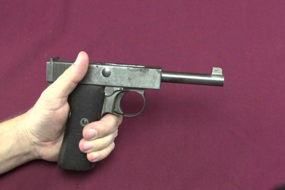 Prototype Webley 1910 Pistol