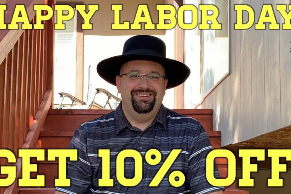 Happy Labor Day! 10% off!