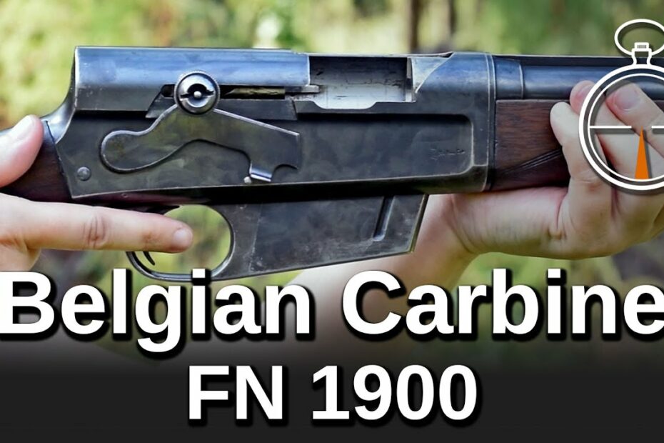 Minute of Mae: Belgian Carbine FN 1900