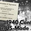 Early WW2 Contract for US-Made .303 Ammunition