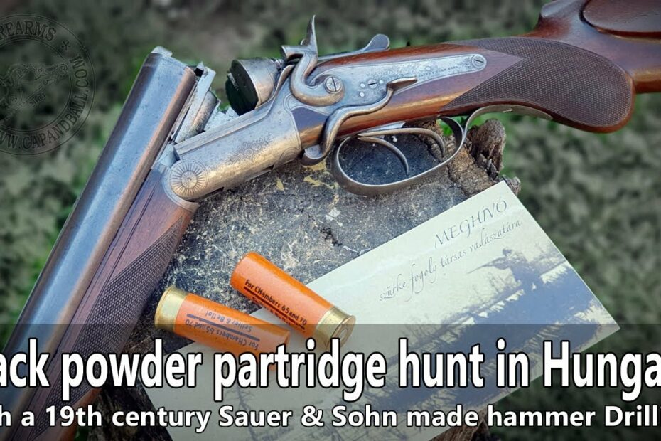 Black powder partridge hunting