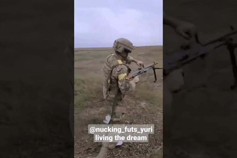 Swedish GPMG in action in Ukraine