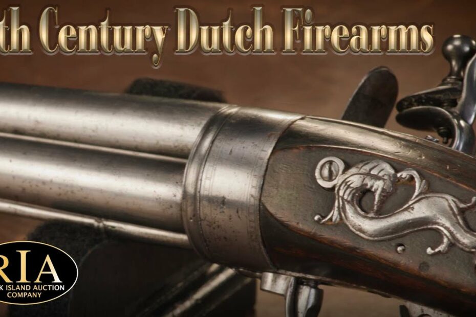 A Fascinating Grouping of Dutch Antique Arms