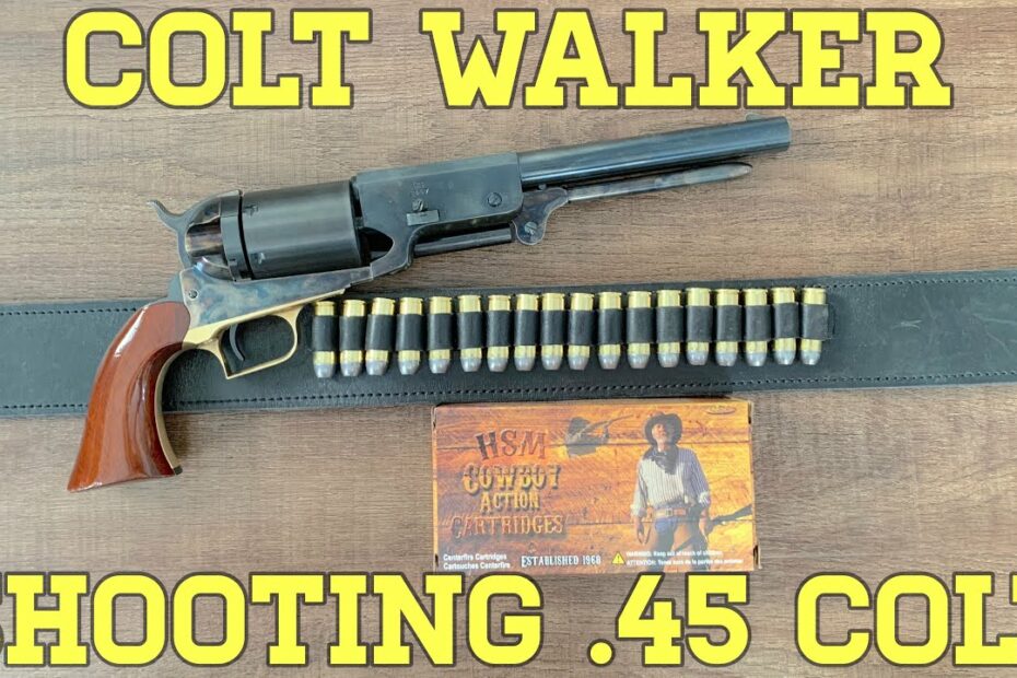 Colt Walker in .45 Colt, Part 2: Kirst Konverter Range Test