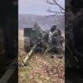 Vintage M101 Howitzers in Action in Ukraine