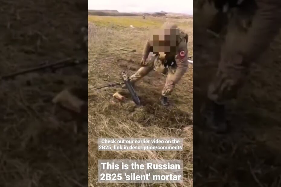 Russia’s Silent Mortar in action in #Ukraine