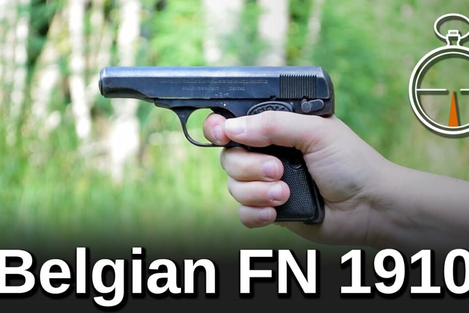 Minute of Mae: Belgian FN 1910