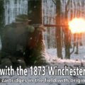 Hunting with the 1873 Winchester rifle