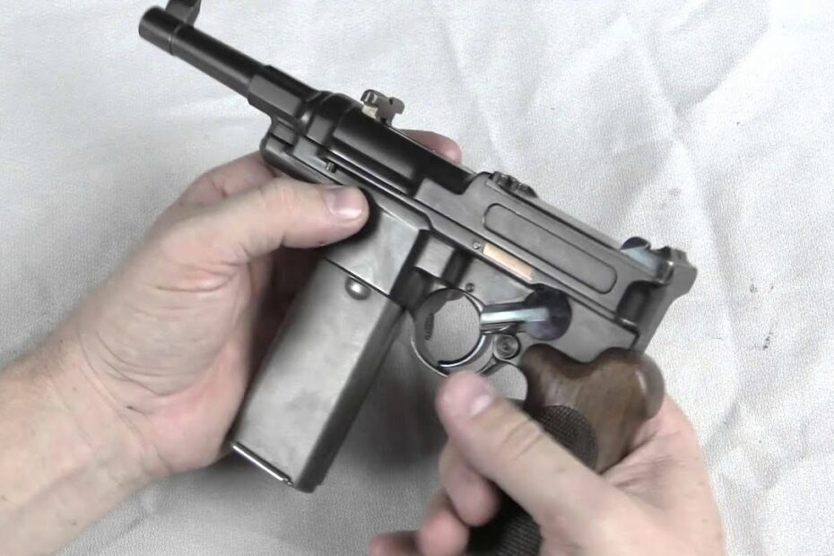 Mauser 06/08 Semiauto Pistol