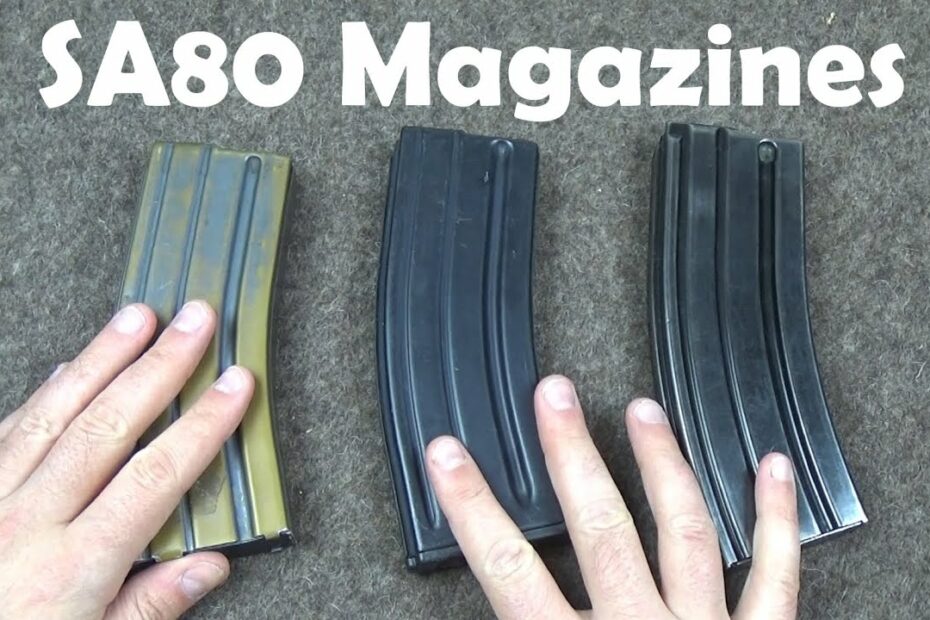 SA80 Magazines: The First 3 Generations For The L85A1, L85A2, L86A1, L86A2, L98A1 and L98A2