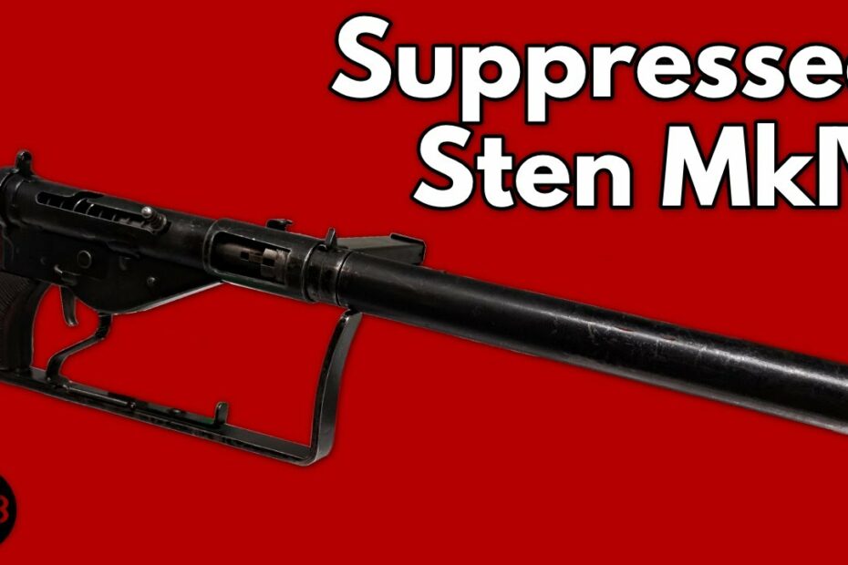Extremely Rare Suppressed Sten MkIVA