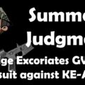 Summary Judgment Drops in GWACS vs KE Arms, Russell Phagan, Brownells et al. Judge Excoriates GWACS!