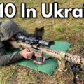 US M110 Semi-Automatic Sniper System in Ukraine