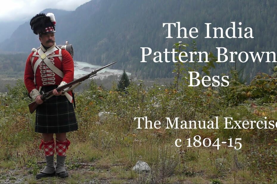 The India Pattern Brown Bess: The Manual Exercise  c.1804-1815