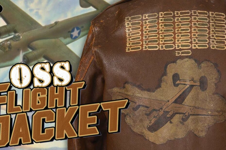 Top Secret OSS Flight Jacket from Operation Carpetbagger