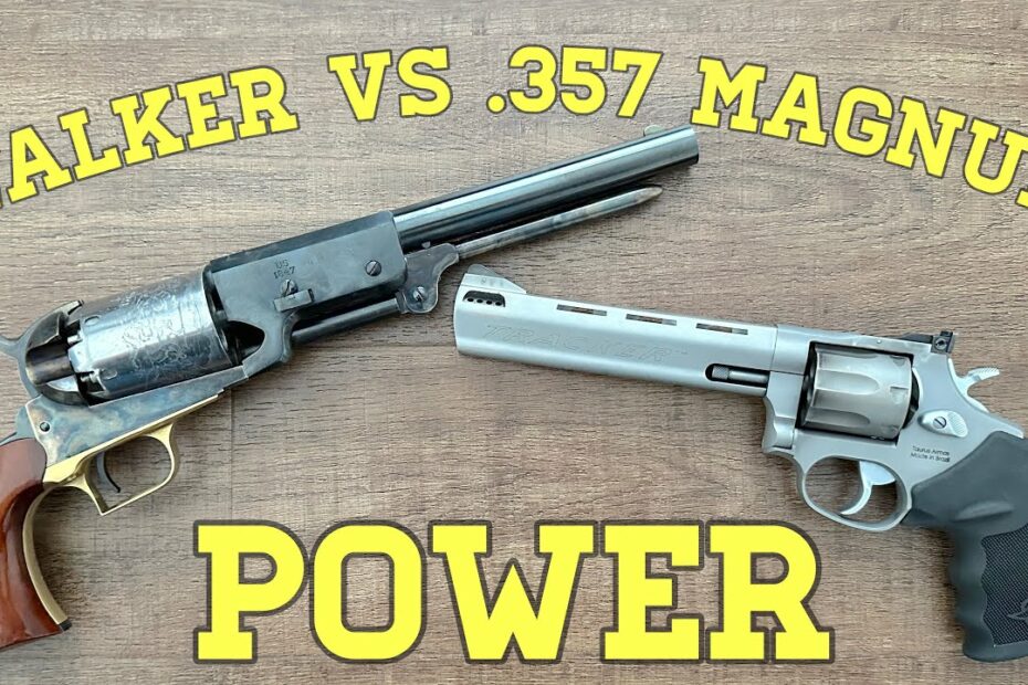 Colt Walker vs. .357 Magnum