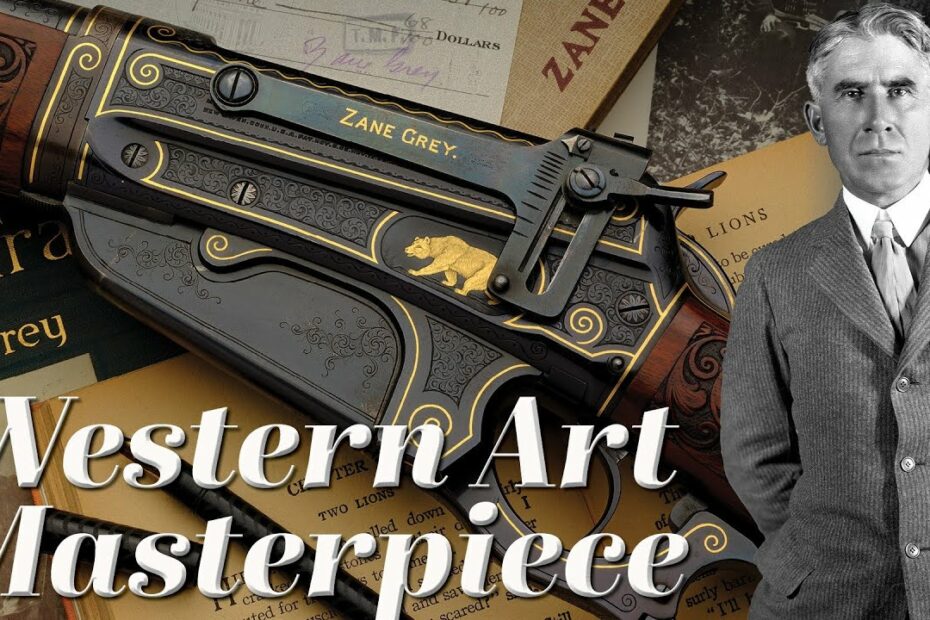 Western Art | The Masterpiece Winchester 1895  of Zane Grey