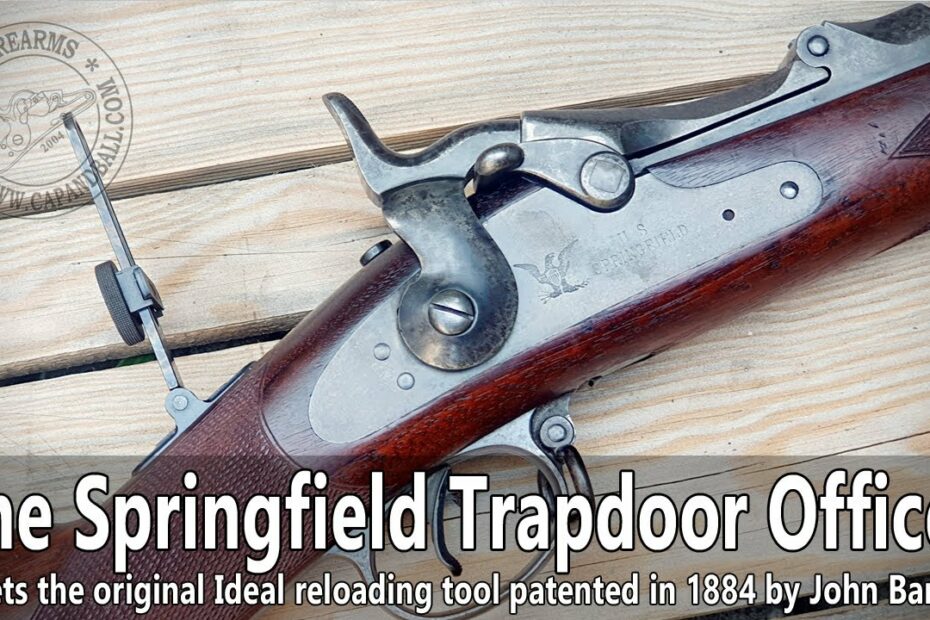 Original Springfield Trapdoor Officer model meets original Ideal 45-70-500 tool