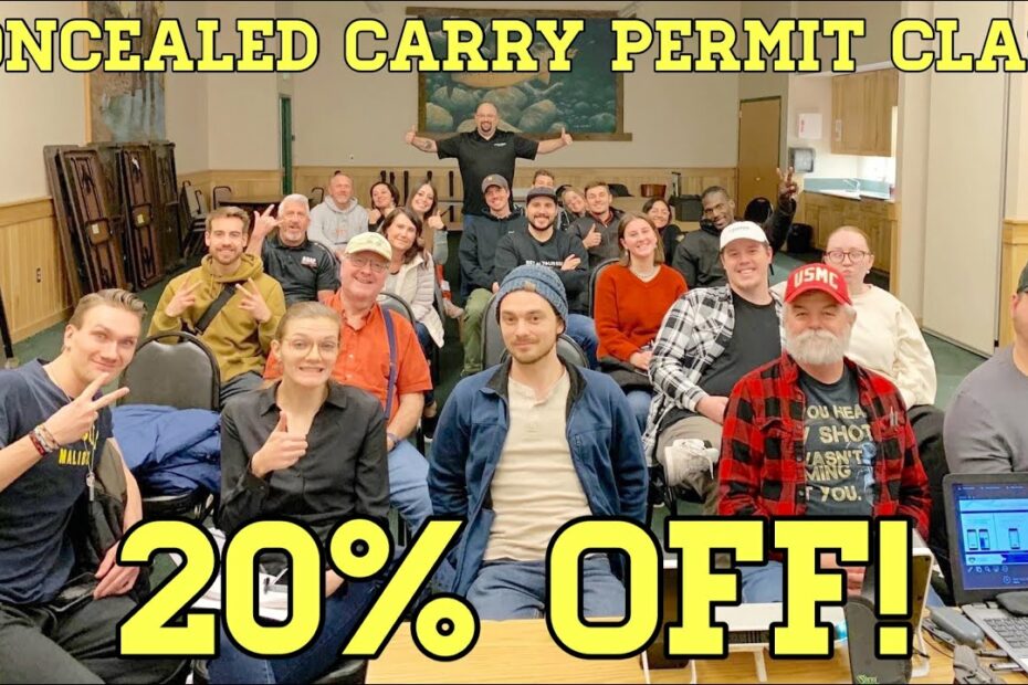 Concealed Carry Class Discount!
