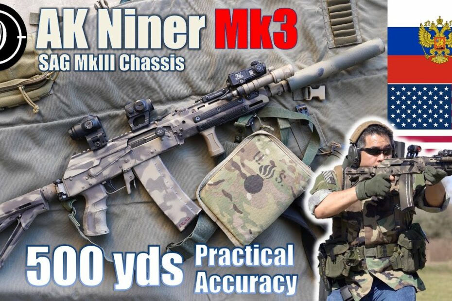 AK102 / AK-Niner Mk3 to 500yds: Practical Accuracy | Sureshot SAG Chassis, ACSS Holosun