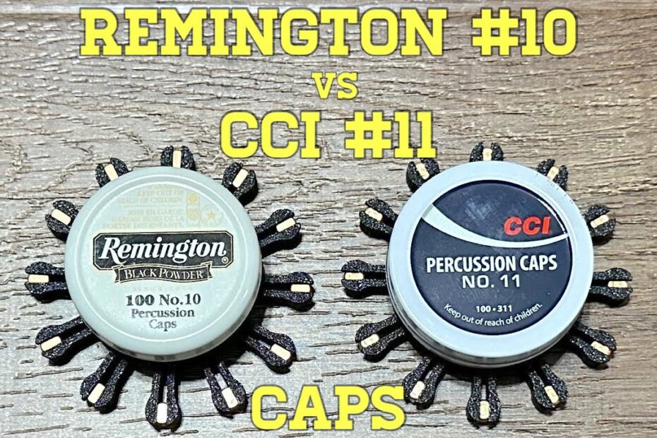 Percussion Caps: Remington #10 vs CCI #11