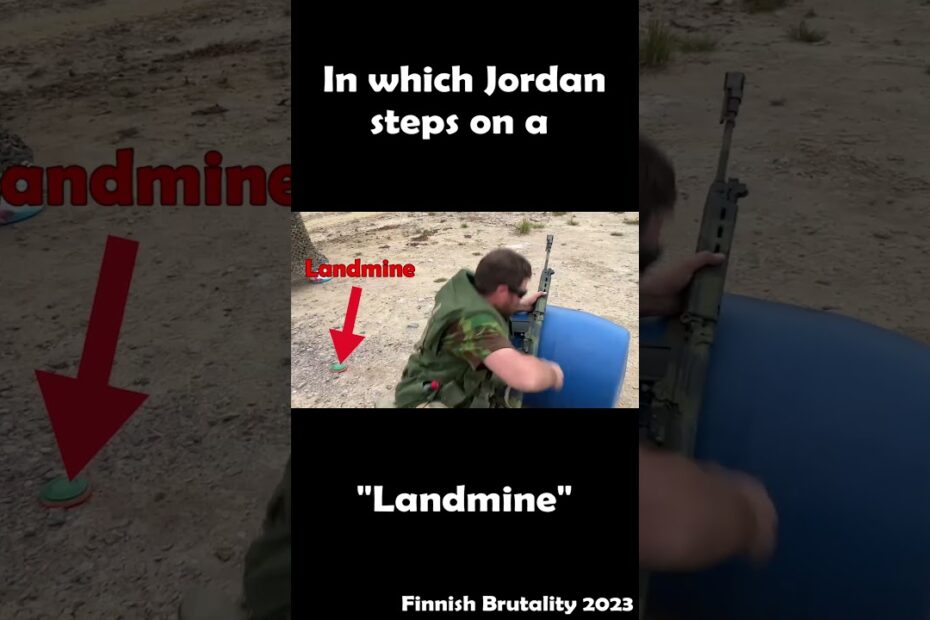 Jordan Steps On A “Landmine” #finnishbrutality2023
