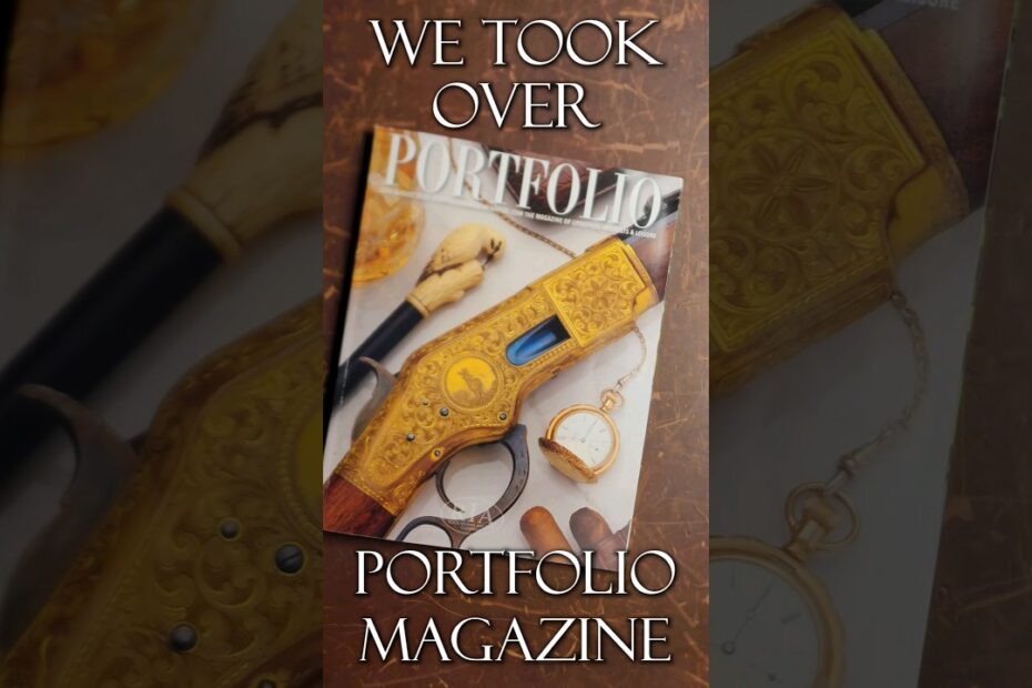 We took over Portfolio Magazine! #shorts #collection #auction