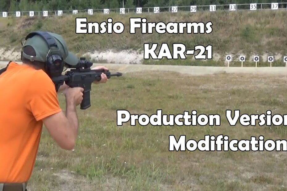 Ensio Firearms KAR-21: Modifications For The Production Version