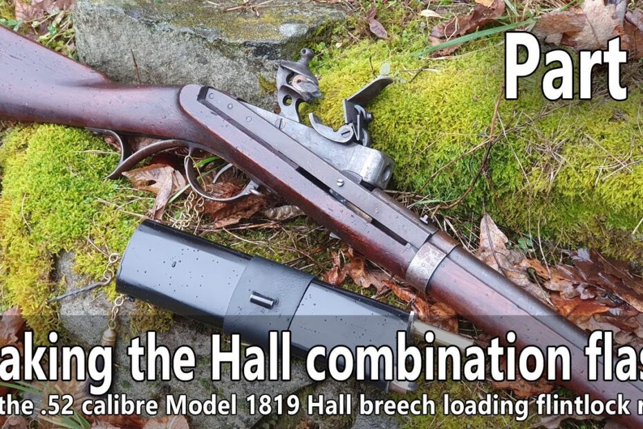 Making the repro of the original flask of the Hall breech loading flintlock rifle – Part I.