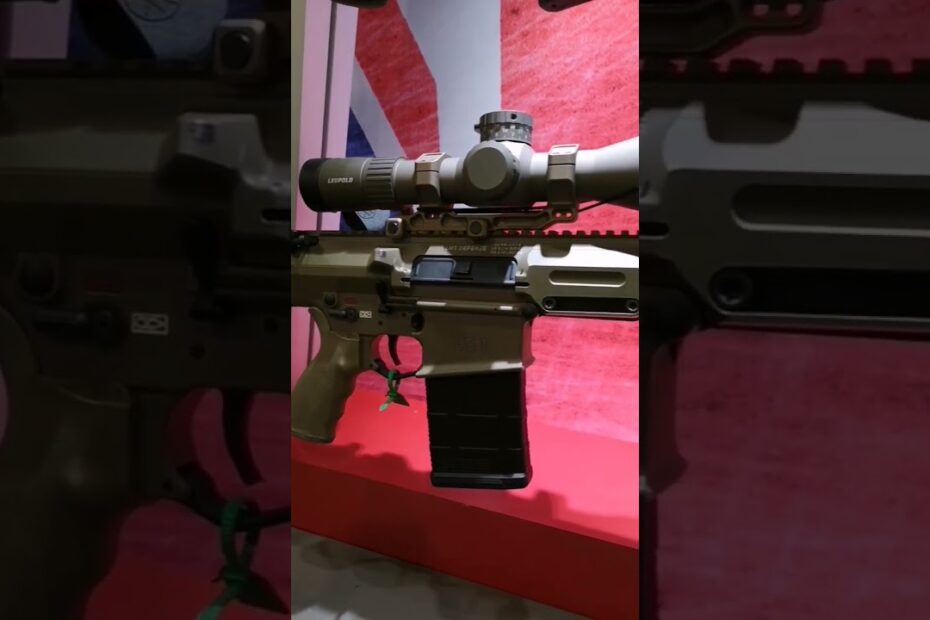 A quick look at the L129A2 Sharpshooter in 6.5 Creedmoor from LMT #shot2024 #ShotShow