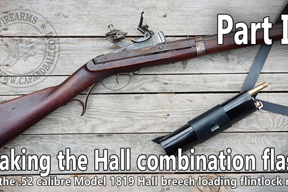 Making the repro of the original flask of the Hall breech loading flintlock rifle – Part II.