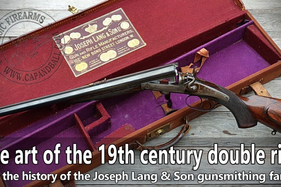 The art of the 19th century double rifle and the history of Joseph and James Lang of London