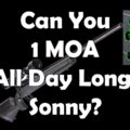 Enter The 1 MOA All Day Long (1MADL) Challenge: Can You Do It? With @PolenarTactical