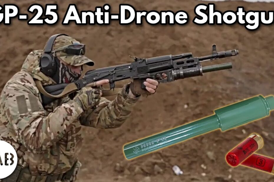 Russia’s Anti-Drone Grenade Launcher Shotgun