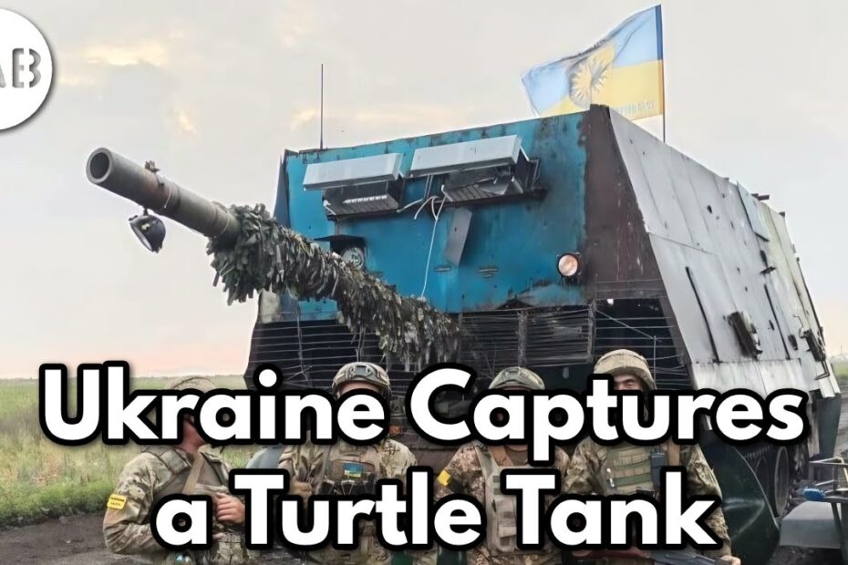 Ukraine Captured a Russian Turtle Tank 🐢