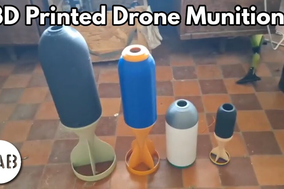 Evolution of 3D Printed Drone Munitions
