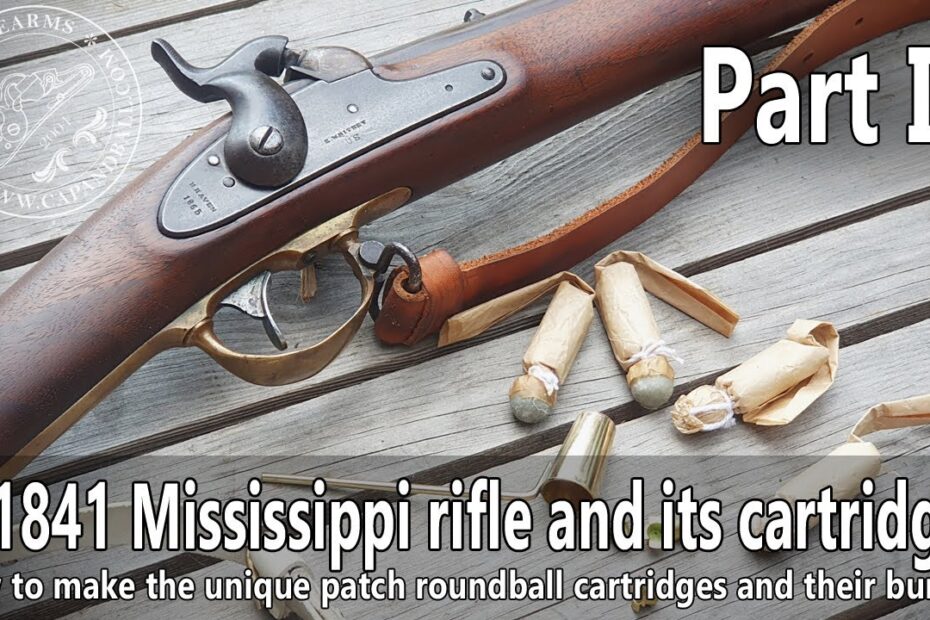 Shooting an original M1841 Mississippi rifle with its original cartridges