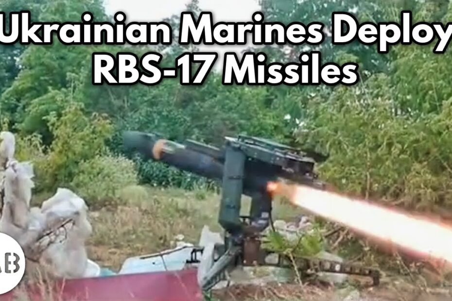 Ukrainian Marines Deploy RBS-17 Missiles