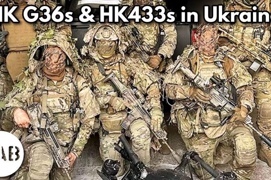 Ukrainian Special Forces with Heckler & Koch G36 & HK433