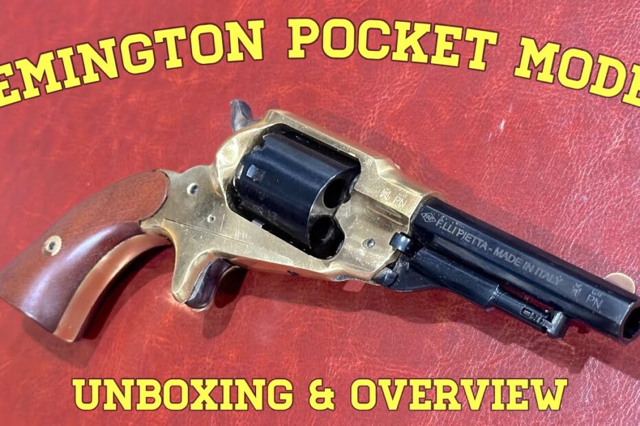 Remington 1863 Pocket Model: Unboxing and Overview