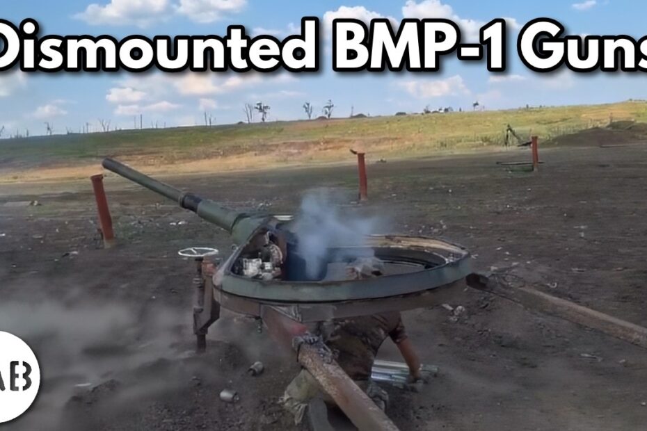 Russia Is Taking Cannons from BMP-1s to Make Infantry Support Guns