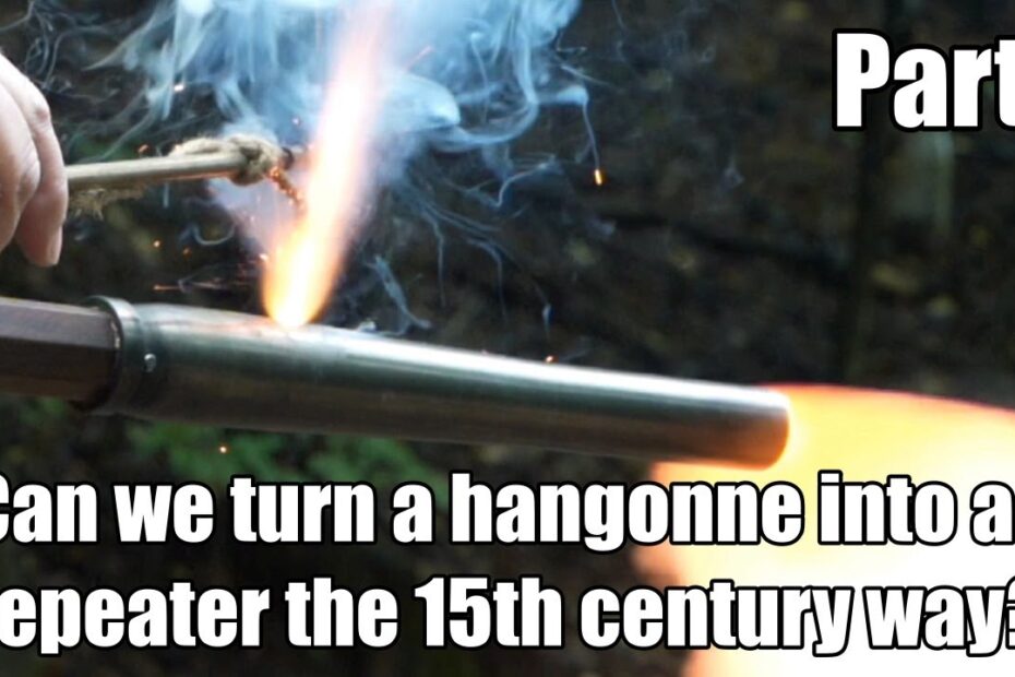 Can we turn a single shot handgonne into a repeater the 15th century way?