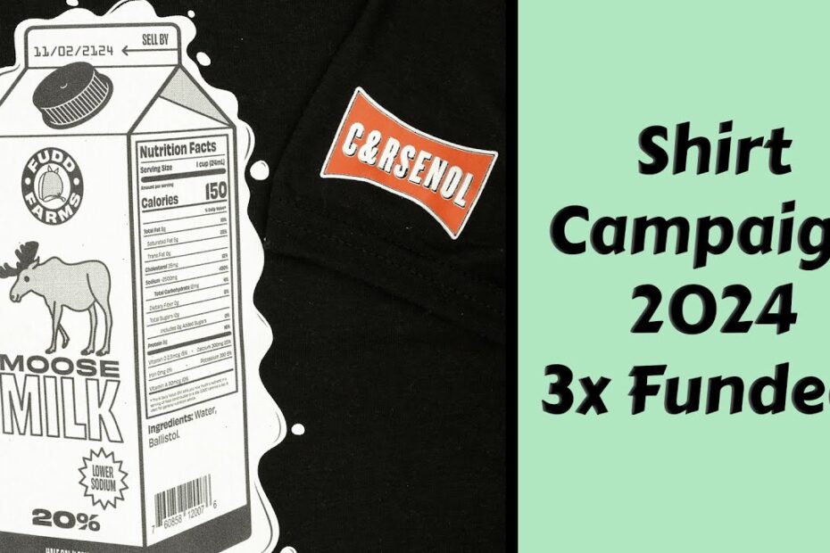 Shirt Campaign 2024 – 3x Funded + Sticker Unveiling