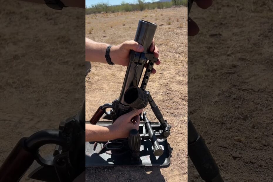 Shooting a WWII German 50mm Light Mortar (L.Gr.W.36)