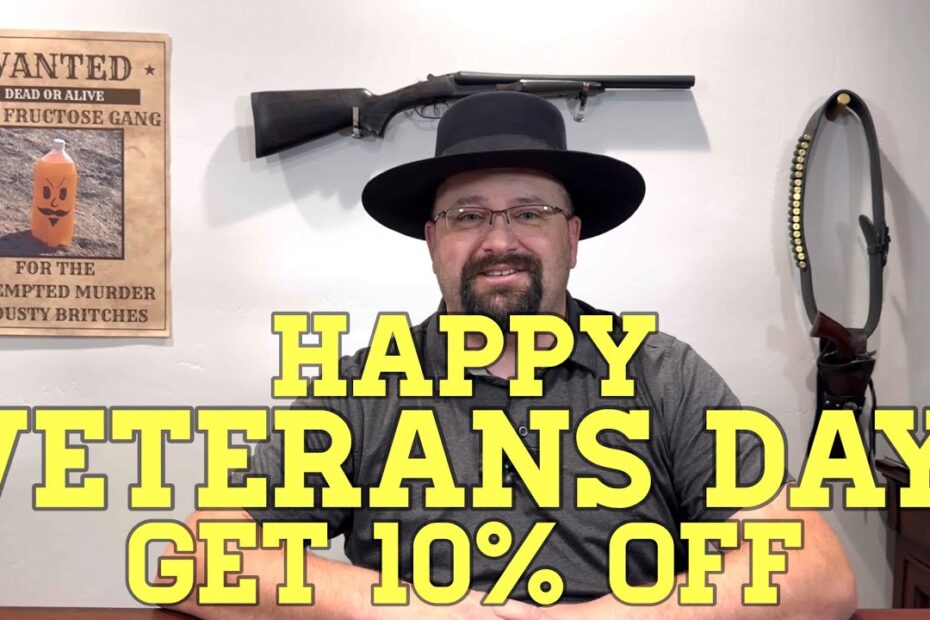 Veterans Day Sale at Guns of the West!