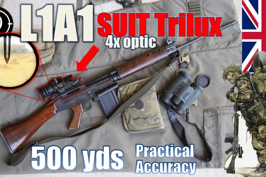 4x SUIT Trilux Scope + L1A1🇬🇧 SLR to 500yds (Feat. Bloke on the Range) Practical Accuracy