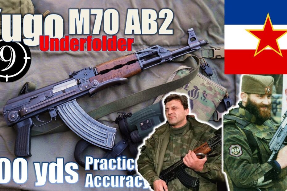 Yugo AK 🇷🇸 M70AB2 (Zastava under-folder) to 500yds Practical Accuracy