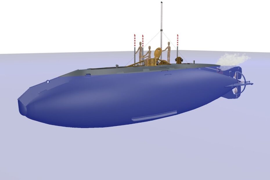 Holland Submarine Part 3 – submerging (work-in-Progress)