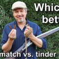 Which is better for a 16th century snap matchlock? Tinder stick vs slow match