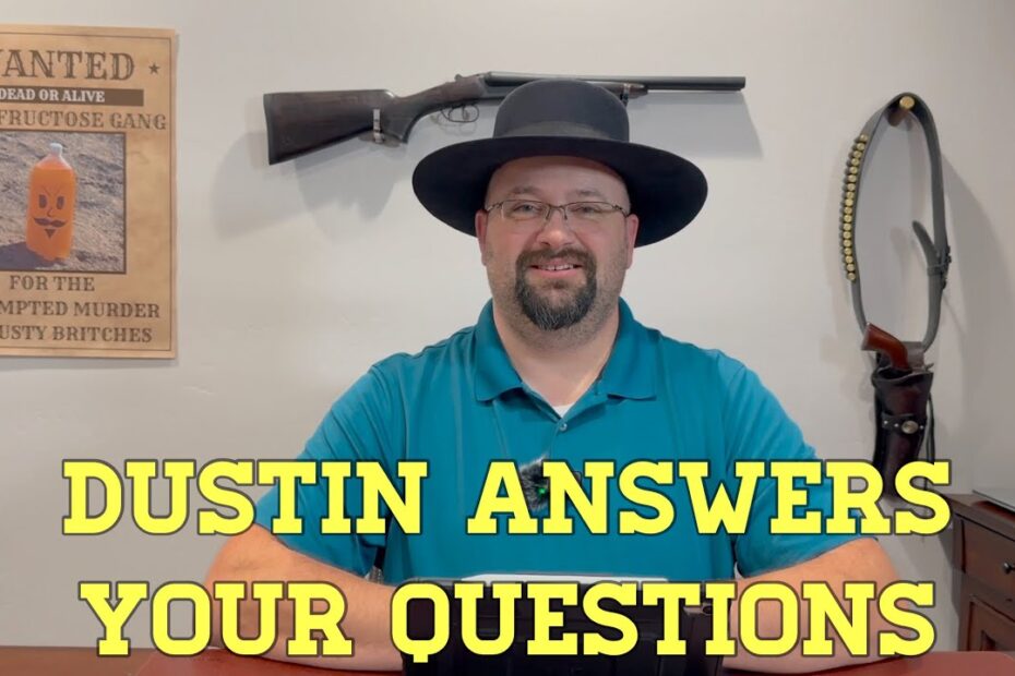 Answering Questions about Black Powder Revolvers